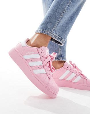 adidas superstar rosa|adidas superstar xlg pink.